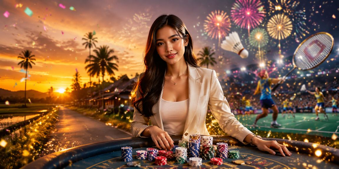 Pemain Malaysia menikmati permainan kad blackjack dalam talian dengan suasana kasino moden