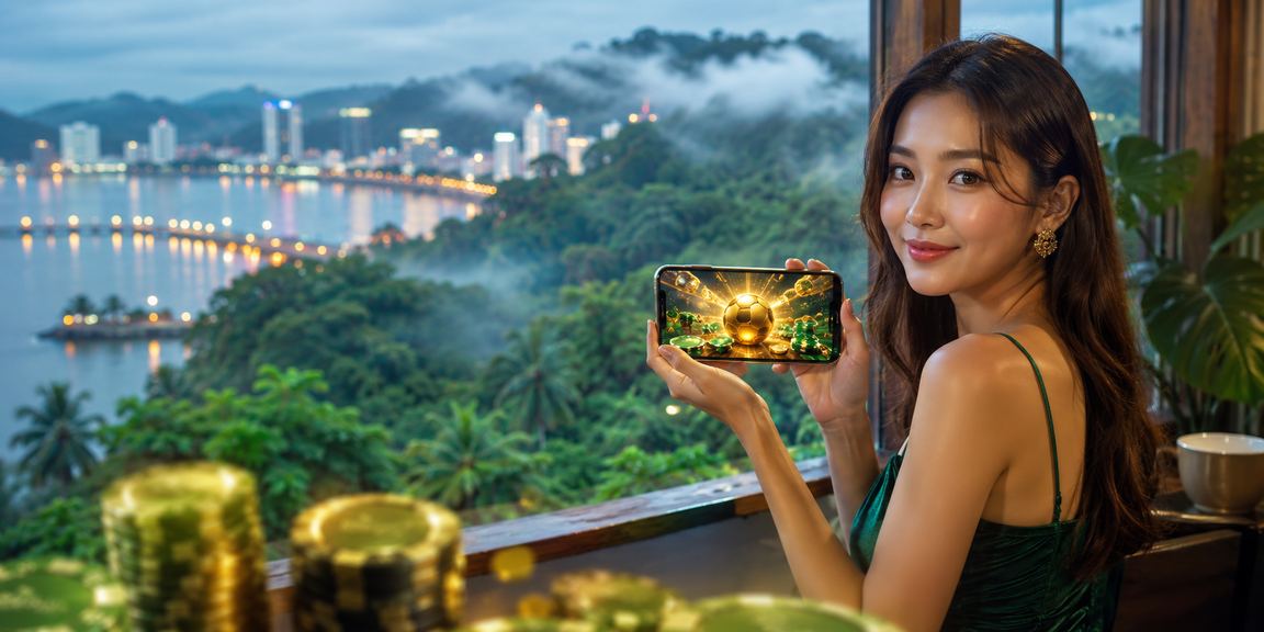 Pengguna Malaysia menggunakan telefon pintar untuk mengakses platform 13700 dengan keselamatan data terjamin