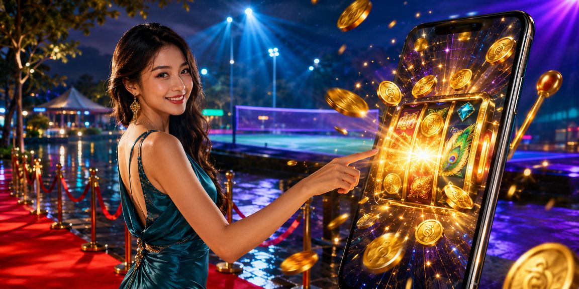 Ilustrasi permainan slot dalam talian Malaysia dengan pendekatan bertanggungjawab platform 13700
